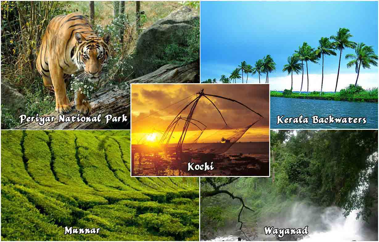5NT & 6DYS SCENIC KERALA WITH HOUSEBOAT